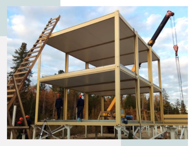 Строительство модульных здания Ейск