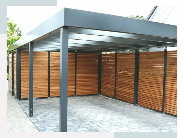 Навесы для парковки в Ейске