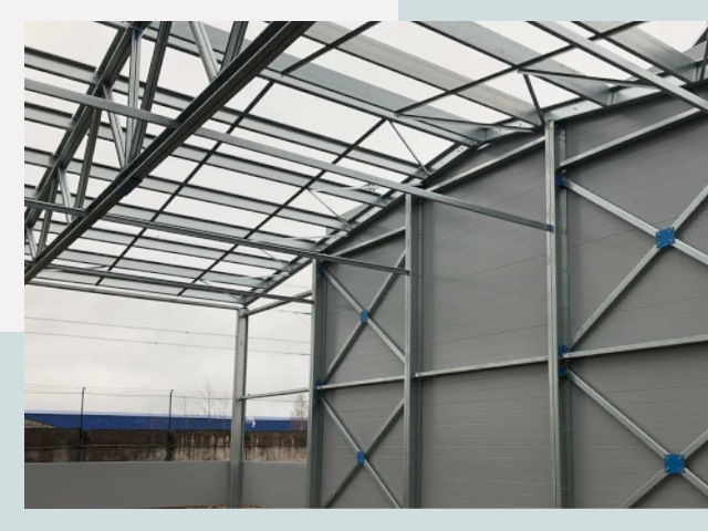 Каркасные ангары от СтальСтрой-Еск по цене от 618 руб.