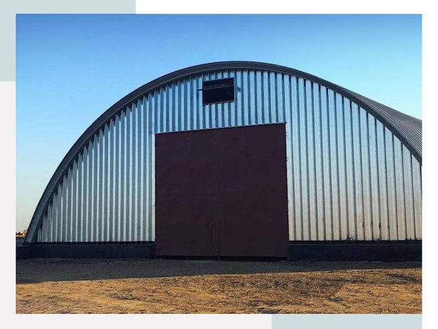 Арочные ангары в Ейске