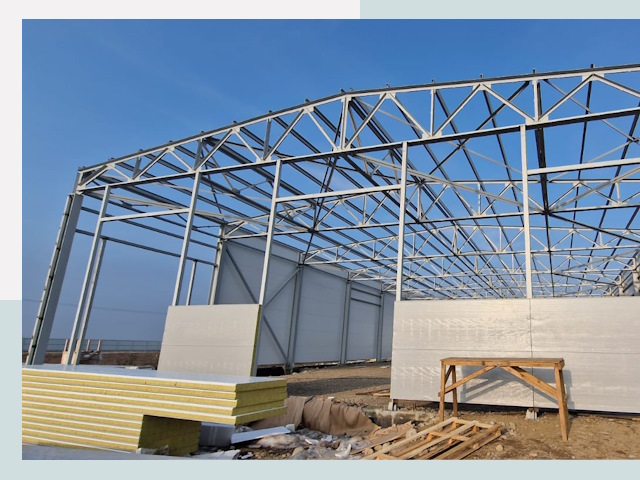 Утепленные ангары в Ейск от 618 руб. за м²