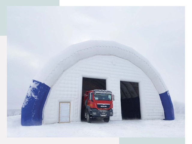 Мобильные ангары в Ейске