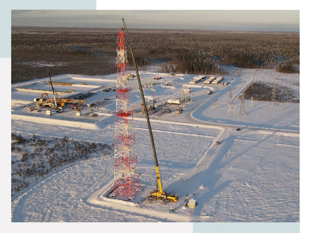 Мачты связи в Ейске