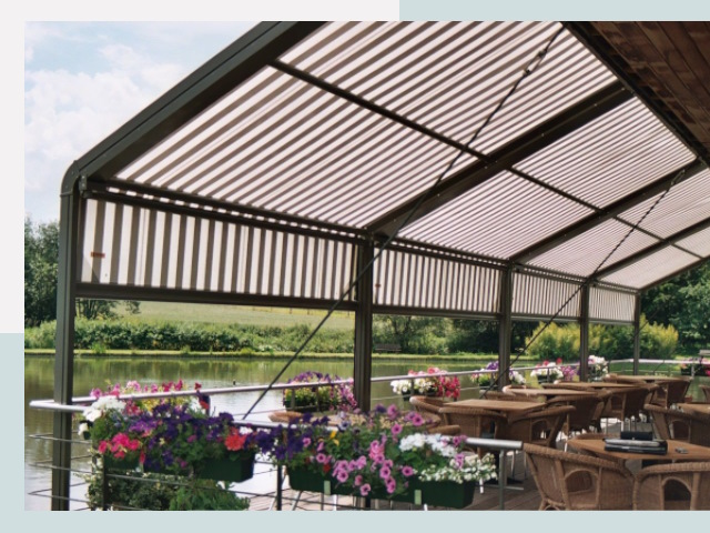 Элегантные навесы для кафе от 618 руб в Ейск