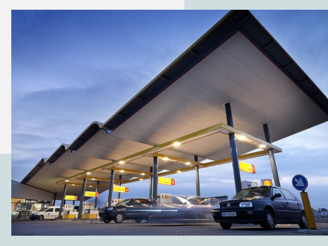 Навесы для АЗС в Ейск от 618 руб. - Защита и комфорт
