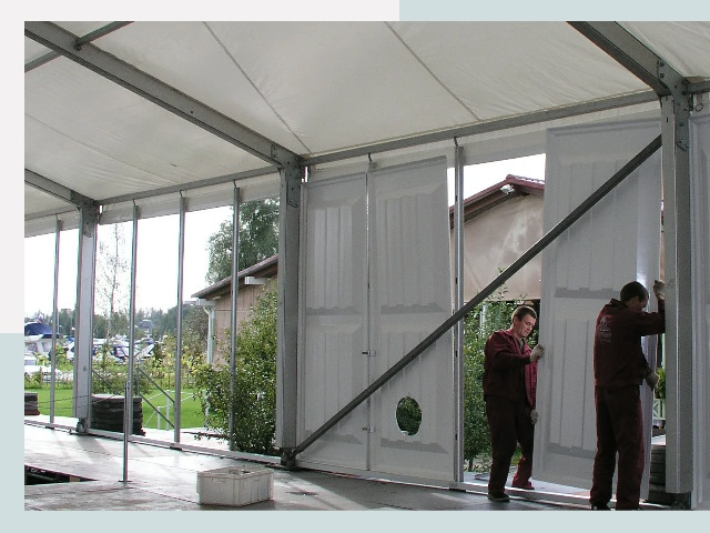 Быстро сборные шатры в Ейск от 618 руб. за м²