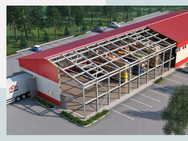 Проектирование ангаров в Ейске от 618 руб.