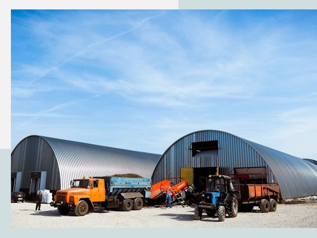 Ангары для спецтехники в Ейске