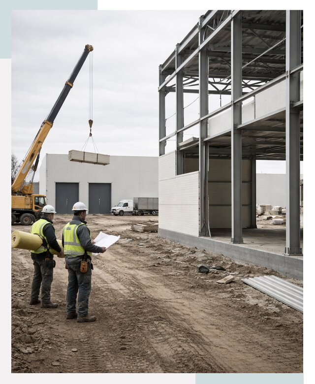 Строительство холодильных складов в Ейске от 46377 р. - СтальСтрой-Еск