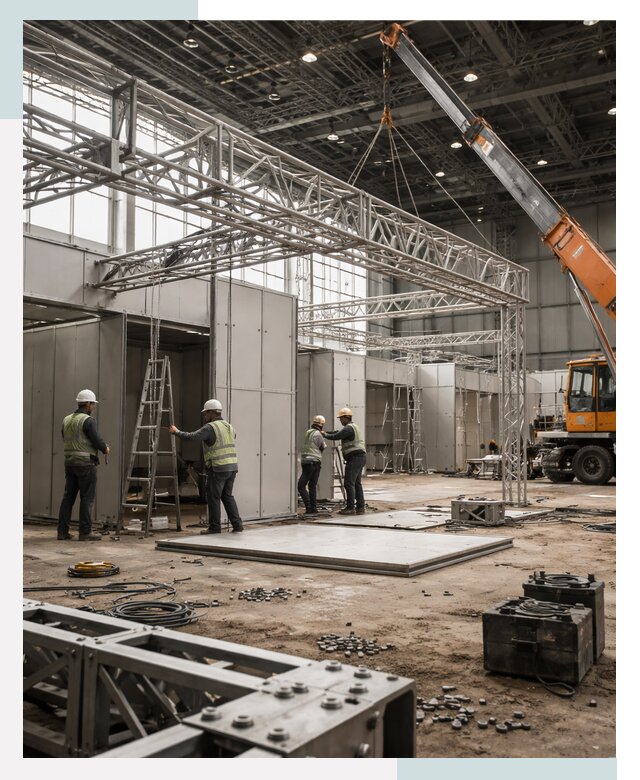 Строительство выставочных павильонов в Ейске от 36071 р.| СтальСтрой-Еск