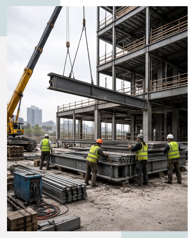 Строительство торгово-офисных зданий в Ейске от 46377 р.| СтальСтрой-Еск