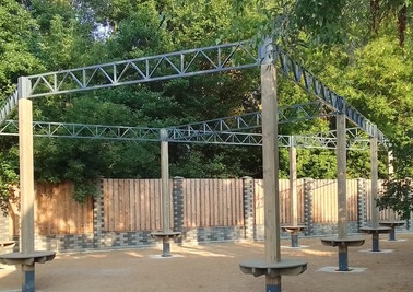 Терраса из металлоконструкций под ключ, проектирование, изготовление и монтаж от СтальСтрой-Еск